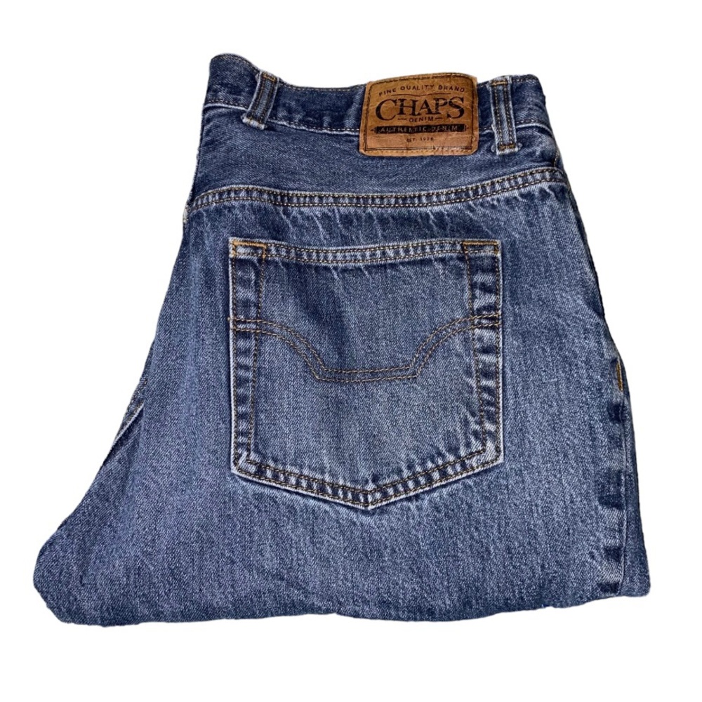 Chaps Indigo Straight Leg Jeans for Men
